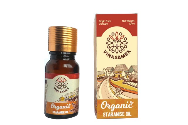 Tinh dầu hồi 10ml - Vinasamex - Công Ty CP Sản Xuất Và Xuất Khẩu Quế Hồi Việt Nam
